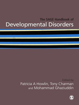 cover image of The SAGE Handbook of Developmental Disorders